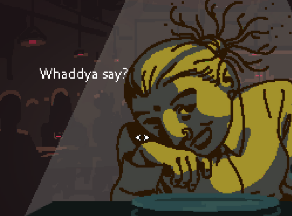 Screenshot van Don't Stare